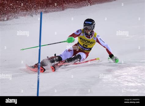 Madonna Di Campiglio Italy 22nd Dec 2023 Fabio Gstrein Aut