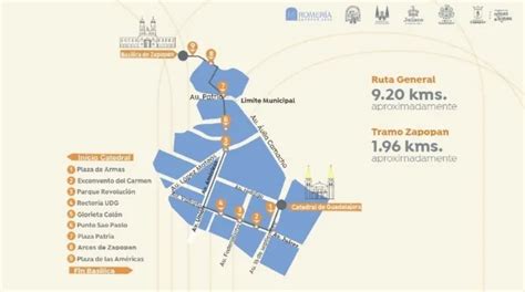 Esta Es La Ruta De La Romer A De La Virgen De Zapopan Noticias Gdl