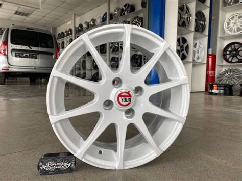 Диски литые E-Wheels e04 4x98 r15 #1880 белые лучи, 15", 1 шт, 7,00 кг ...