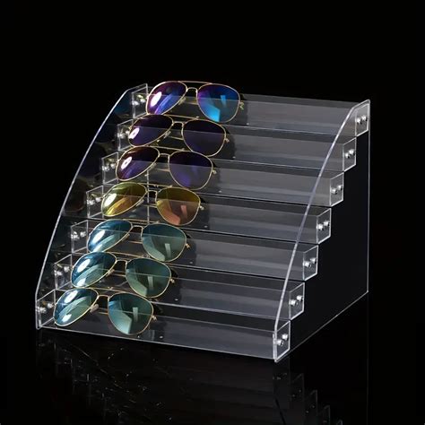 Clear Glasses Display Rack Detachable Sunglasses Storage Temu