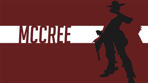 Mccree Wallpaperfonttextdancesilhouettegraphic Design 100460