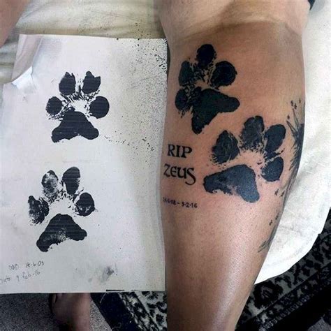 04 Cute Paw Print Tattoo Designs Ideas You Must Love