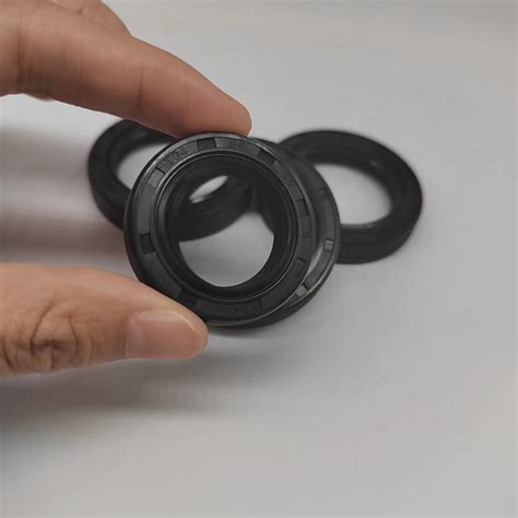 Mechanical Metric NBR Seals Double Lips Spring Wear Resistance Sealing