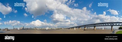 Wuhan city skyline scenery in summer, Hubei, China Stock Photo - Alamy