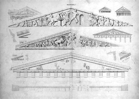 The Parthenon Pediments ~ The Parthenon Sculptures