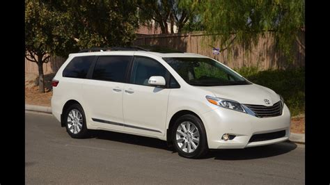 2015 Toyota Sienna Limited Premium Awd Review And Tour Video Blog Youtube