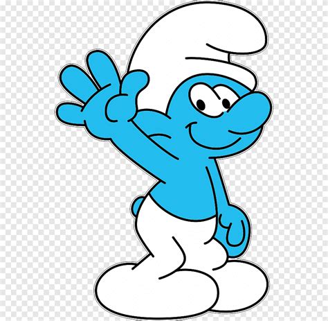 Clumsy Smurf Drawing