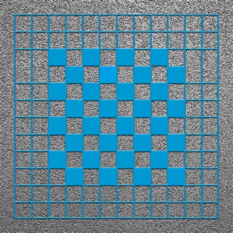 Playground Grid with Chess Markings, Project Playgrounds