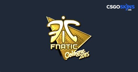 Sticker Fnatic Gold Cologne 2015 CSGOSKINS GG