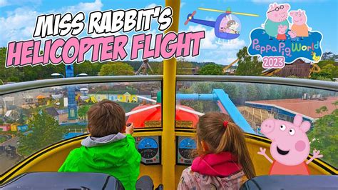 Miss Rabbit S Helicopter Flight At Peppa Pig World May K