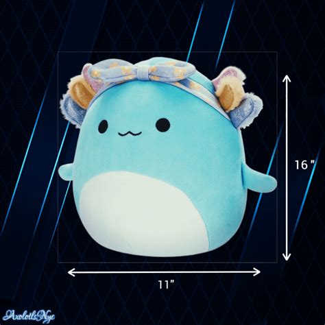 Squishmallows 14 Irina The Axolotl Pillow Plush With Headband