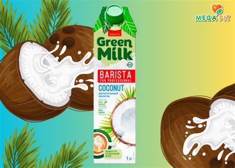 Кокосовое Молоко на Рисовой Основе → Green Milk Professional ᐈ Купить в ...