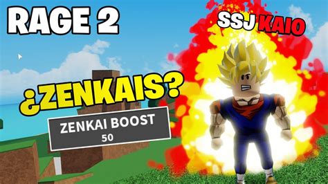 Roblox Dbz Rage How To Get Zenkai Boost