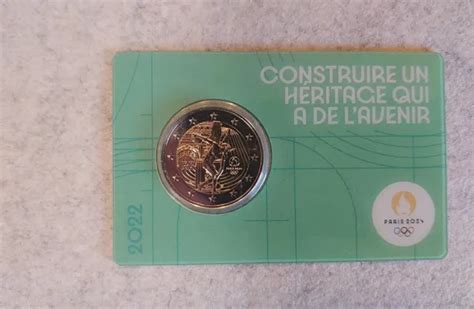 Coincard Bu Euros Jo Paris Olympic Games Vert France