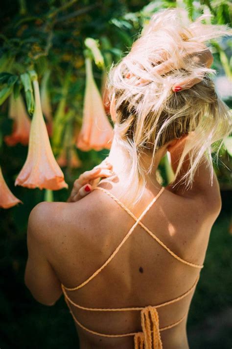 Crochet Crop Top Crochet Bikini Top Boho Top Model Capri Etsy