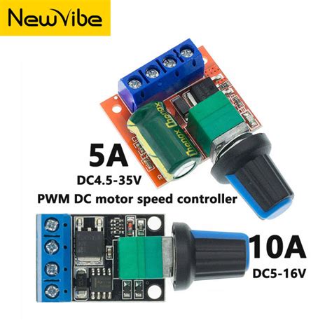 【newvibe】mini 5a10a 90w Pwm 12v Dc Motor Speed Controller Module Dc Dc