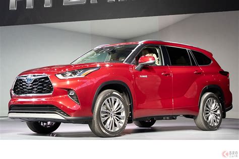 トヨタの3列suv「ハイランダー」とマツダoemの「ヤリス」がnyショーで世界初公開 くるまのニュース