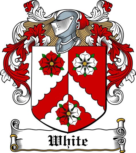 White Family Crest / Irish Coat of Arms Image Download - Tradebit