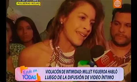 Milett Figueroa Sobre Video Ntimo Confi Porque Estaba Enamorada