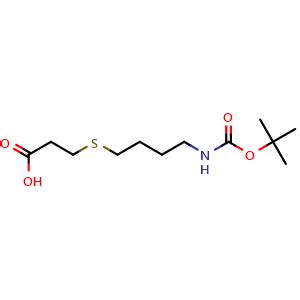 3 4 Tert Butoxy Carbonyl Amino Butyl Sulfanyl Propanoic Acid 95