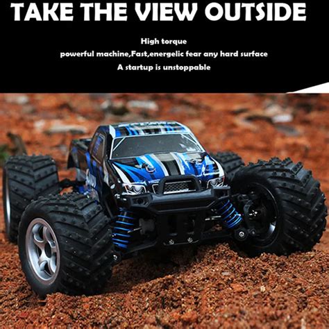 High Speed Rc Car 118 Scale 24g 4wd Sandy Land Monster Truck 9300