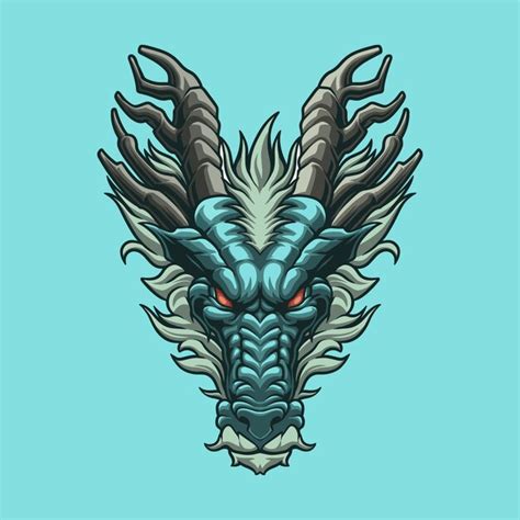 Premium Vector Dragon Head Mascot Great Illustration For Your Branding Business