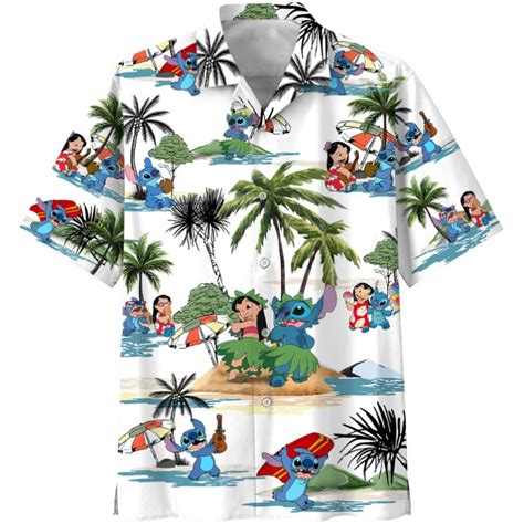 Lilo And Stitch Disney Hawaiian Shirt Teeruto