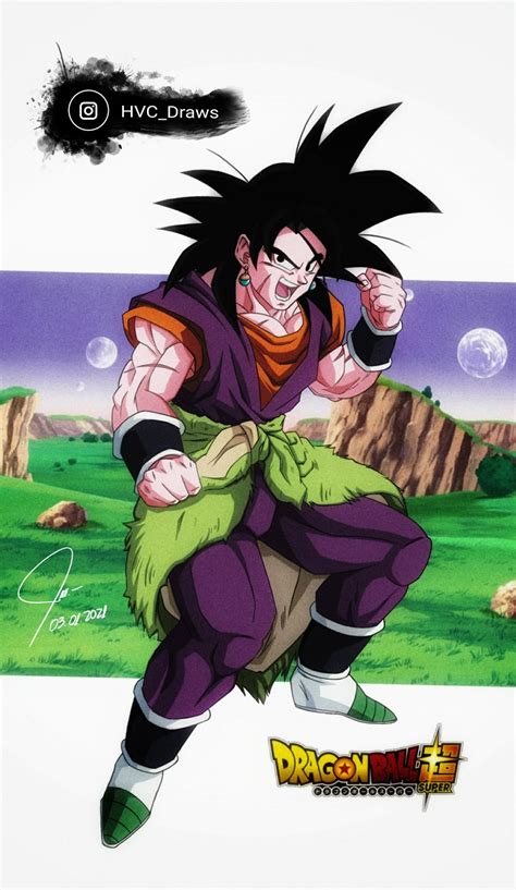 Fusion Potara Goku y Broly in 2022 | Dragon ball super manga, Anime ...