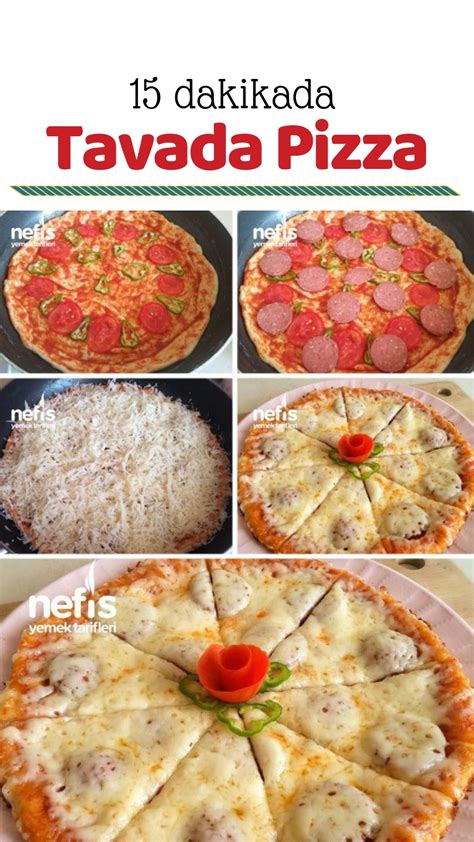 Pratik Tavada Pizza Dk Nefis Yemek Tarifleri