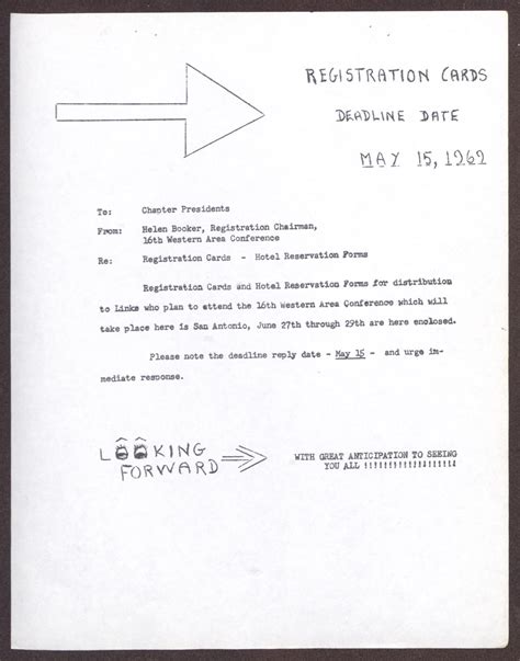 Memorandum To Chapter Presidents 1969 The Portal To Texas History