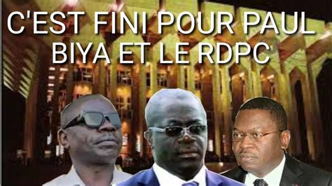 Coup De Tonnere A Etoudi Ferdinand Ngoh Ngoh Tr S En Col Re Contre