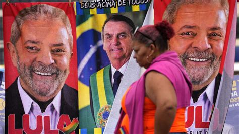 Brazil Presidential Election 2022 Bolsonaro Lula Headed To Runoff