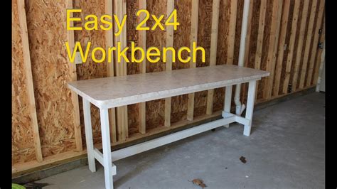 Workbench Plans How To Make Using 2x4s Youtube