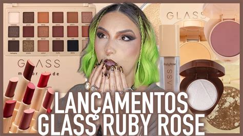 LANÇAMENTOS DA LINHA GLASS RUBY ROSE VÍCIO BLOG YouTube