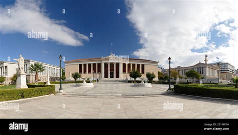 Greece Athens Athen The Academy Of Athens Stock Photo Alamy