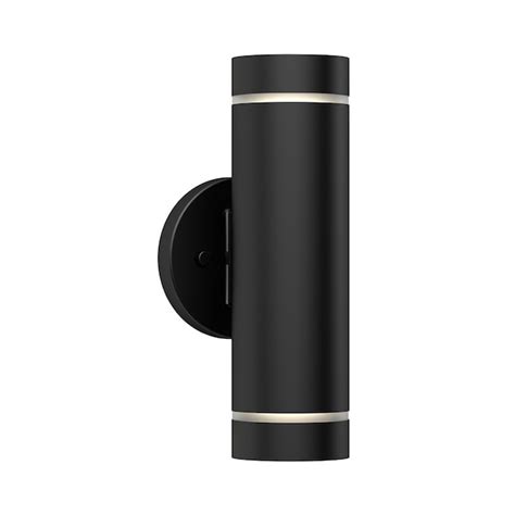 Origin 21 Origin 21 Allendale 11 15 In H Matte Black Integrated Led Outdoor Wall Light In The