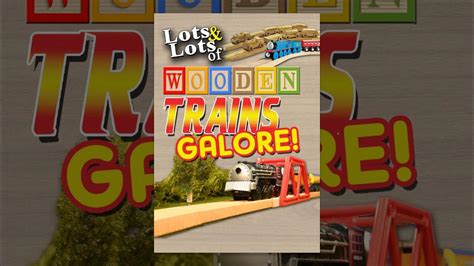 Lots And Lots Of Wooden Trains Galore Youtube