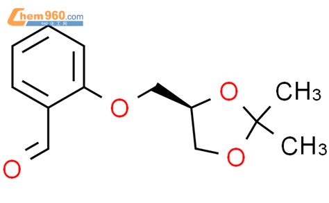 925240 90 0 Benzaldehyde 2 4R 2 2 Dimethyl 1 3 Dioxolan 4 Yl