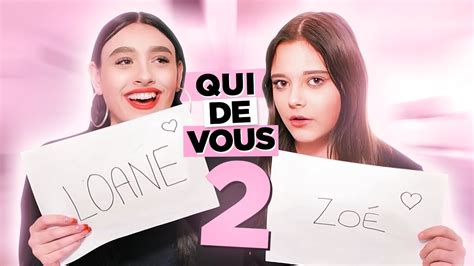 Qui De Vous Entre Soeurs Youtube