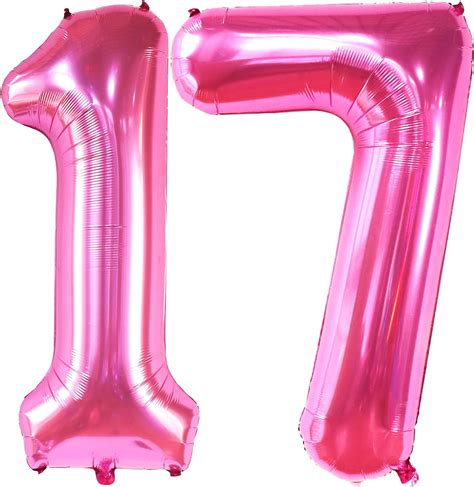 Amazon Giant Hot Pink Balloon Number Inch Hot Pink