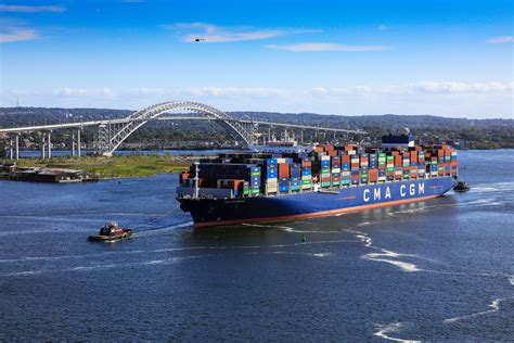 The Cma Cgm Brazil Calls At Port Of New York And New Jersey Flickr