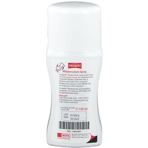 Mosquito M Ckenschutz Spray Protect Ml Shop Apotheke At