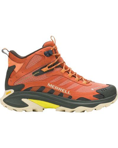 Orange Merrell Shoes For Men Lyst