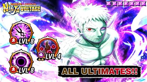 Obito Ten Tails Jinchuriki Solo Am Gameplay All Ultimates Naruto