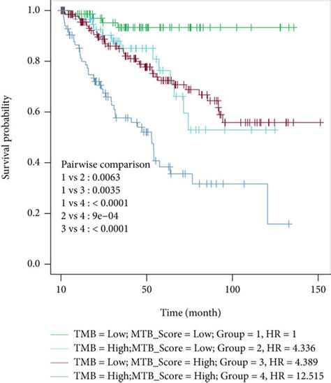 The Association Between The Mtb Score And Somatic Mutation A