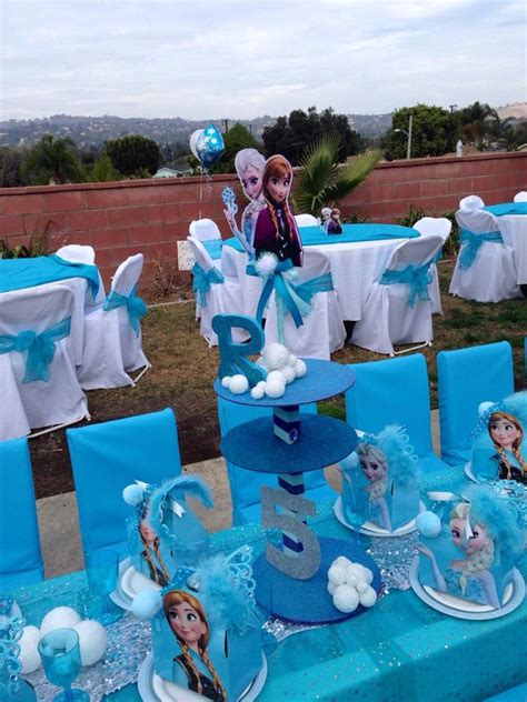 Disney Frozen Birthday Party Ideas Photo 7 Of 27 Catch My Party