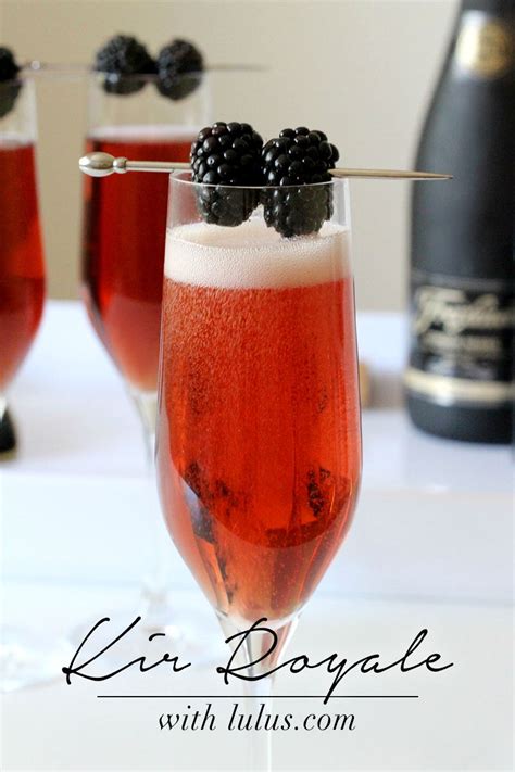 Kir Royale Cocktail Recipe Lulus Fashion Blog Cocktail Recipes