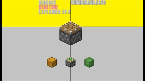 Bedrock Redstone Explained Ep 3 Pistons Slime Blocks And Honey Blocks