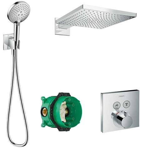 Hansgrohe Raindance E Shower System 300 1jet With Showerselect Square