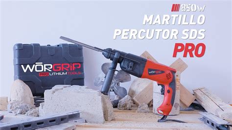 Martillo Worgrip Pro Percutor 850w YouTube